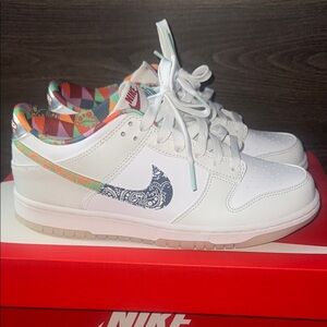 Nike dunks Kids Sneakers with Patterned Accents